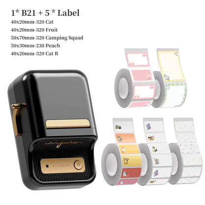 B21 Label Maker Machine with Tape - Efficient Labeling Solution